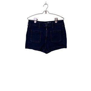 Universal Thread High Rise Midi Denim Shorts Size 10/30